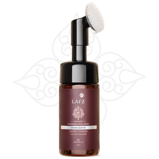 Caffeine Foaming Face Wash With Built-In Face Brush